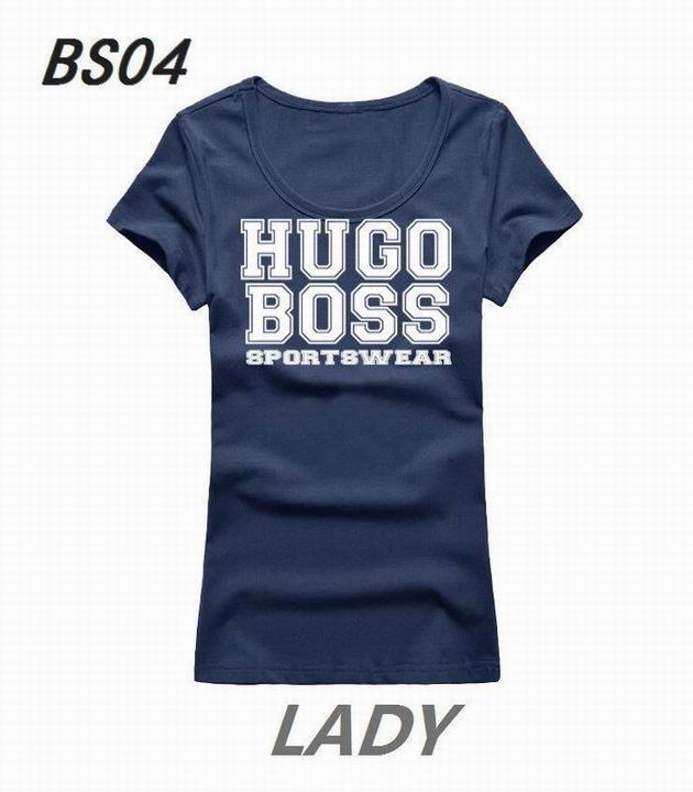 BOSS short round collar T woman S-XL-124